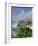 Mayan Archaeological Site, Tulum, Yucatan, Mexico, Central America-John Miller-Framed Premium Photographic Print