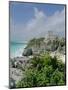 Mayan Archaeological Site, Tulum, Yucatan, Mexico, Central America-John Miller-Mounted Premium Photographic Print