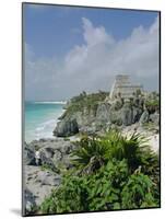 Mayan Archaeological Site, Tulum, Yucatan, Mexico, Central America-John Miller-Mounted Photographic Print