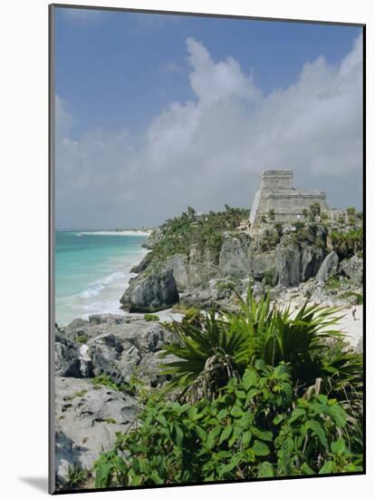 Mayan Archaeological Site, Tulum, Yucatan, Mexico, Central America-John Miller-Mounted Photographic Print