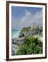 Mayan Archaeological Site, Tulum, Yucatan, Mexico, Central America-John Miller-Framed Photographic Print