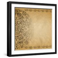 Mayan Calendar-Sateda-Framed Art Print
