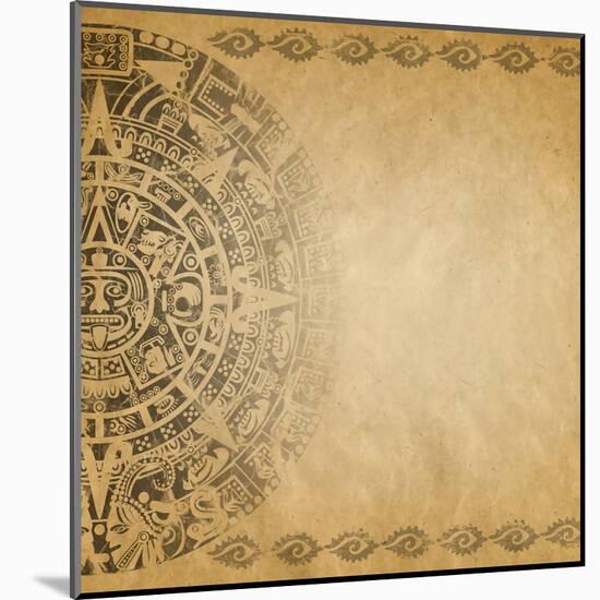 Mayan Calendar-Sateda-Mounted Art Print