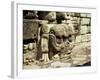 Mayan Carved Stone Skull on Top of East Court, Dating from 8th Century, Copan, Honduras-Christopher Rennie-Framed Photographic Print