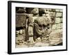 Mayan Carved Stone Skull on Top of East Court, Dating from 8th Century, Copan, Honduras-Christopher Rennie-Framed Photographic Print