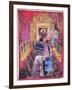 Mayan couple, 2005-Hilary Simon-Framed Giclee Print