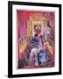 Mayan couple, 2005-Hilary Simon-Framed Giclee Print