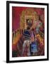 Mayan Couple with Maximon, 2006-Hilary Simon-Framed Giclee Print