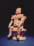 Pot in the Form of a Kneeling Figure, 800-1200-Mayan-Giclee Print