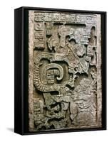 Mayan Glyph-null-Framed Stretched Canvas