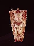 Mosaic Mask, from Palenque, Chiapas-Mayan-Giclee Print