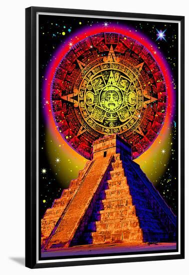 Mayan(Non-FlockedBlacklight)-null-Framed Standard Poster