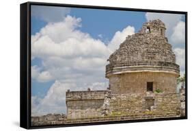 Mayan Observatory at Chichen Itza, Mexico-AarStudio-Framed Stretched Canvas