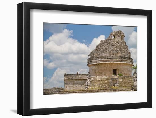 Mayan Observatory at Chichen Itza, Mexico-AarStudio-Framed Photographic Print