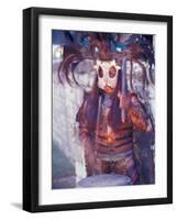 Mayan Rituals and Mystical Dances, Xcaret, Yucatan Peninsula, Mexico-Greg Johnston-Framed Photographic Print
