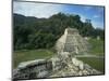 Mayan Ruins and Trees in Palenque, Mexico-Michael Brown-Mounted Photographic Print