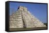 Mayan Ruins at Chichen Itza, Kukulcans Pyramid, Yucatan, Mexico-Tom Brakefield-Framed Stretched Canvas