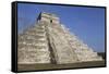Mayan Ruins at Chichen Itza, Kukulcans Pyramid, Yucatan, Mexico-Tom Brakefield-Framed Stretched Canvas