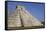 Mayan Ruins at Chichen Itza, Kukulcans Pyramid, Yucatan, Mexico-Tom Brakefield-Framed Stretched Canvas