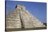 Mayan Ruins at Chichen Itza, Kukulcans Pyramid, Yucatan, Mexico-Tom Brakefield-Stretched Canvas