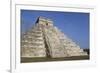 Mayan Ruins at Chichen Itza, Kukulcans Pyramid, Yucatan, Mexico-Tom Brakefield-Framed Photographic Print