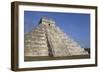 Mayan Ruins at Chichen Itza, Kukulcans Pyramid, Yucatan, Mexico-Tom Brakefield-Framed Photographic Print