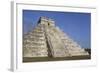 Mayan Ruins at Chichen Itza, Kukulcans Pyramid, Yucatan, Mexico-Tom Brakefield-Framed Photographic Print