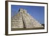 Mayan Ruins at Chichen Itza, Kukulcans Pyramid, Yucatan, Mexico-Tom Brakefield-Framed Photographic Print