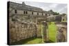 Mayan Ruins at Kabah in the Yucatan, Mexico, North America-John Woodworth-Stretched Canvas