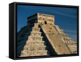 Mayan Ruins, Chichen Itza, Unesco World Heritage Site, Yucatan, Mexico, Central America-Gavin Hellier-Framed Stretched Canvas