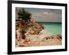 Mayan Ruins Near Cancun-null-Framed Photographic Print