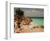 Mayan Ruins Near Cancun-null-Framed Photographic Print