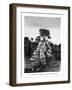 Mayan Ruins, Tikal, Guatemala, 19th Century-Alexandre De Bar-Framed Giclee Print