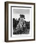 Mayan Ruins, Tikal, Guatemala, 19th Century-Alexandre De Bar-Framed Premium Giclee Print