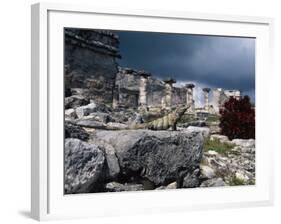 Mayan Ruins, Tulum, Mexico-Angelo Cavalli-Framed Photographic Print