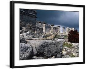 Mayan Ruins, Tulum, Mexico-Angelo Cavalli-Framed Photographic Print