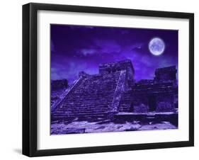 Mayan Ruins, Tulum, Mexico-Bill Bachmann-Framed Premium Photographic Print