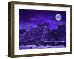 Mayan Ruins, Tulum, Mexico-Bill Bachmann-Framed Photographic Print