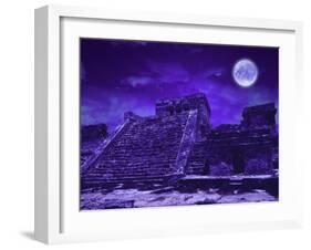 Mayan Ruins, Tulum, Mexico-Bill Bachmann-Framed Photographic Print