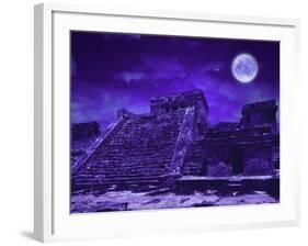 Mayan Ruins, Tulum, Mexico-Bill Bachmann-Framed Photographic Print