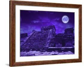 Mayan Ruins, Tulum, Mexico-Bill Bachmann-Framed Photographic Print