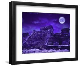 Mayan Ruins, Tulum, Mexico-Bill Bachmann-Framed Photographic Print