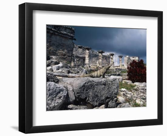 Mayan Ruins, Tulum, Mexico-Angelo Cavalli-Framed Photographic Print