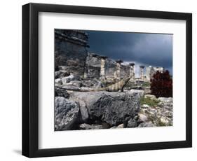 Mayan Ruins, Tulum, Mexico-Angelo Cavalli-Framed Photographic Print