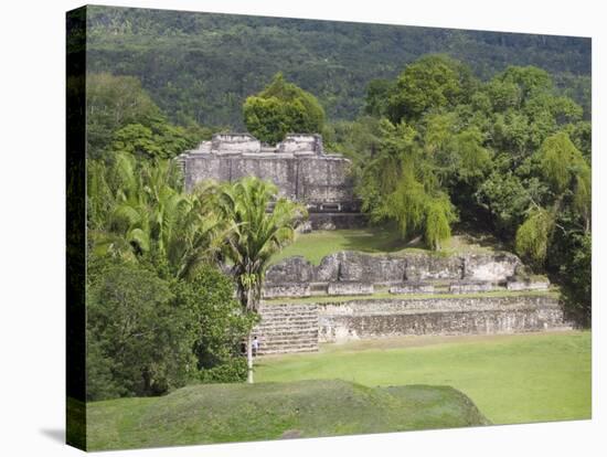 Mayan Ruins, Xunantunich, San Ignacio, Belize, Central America-Jane Sweeney-Stretched Canvas