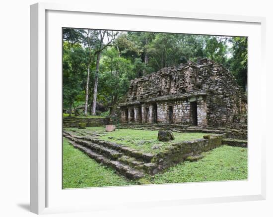 Mayan Ruins, Yaxchilan, Chiapas State, Mexico, North America-Christian Kober-Framed Photographic Print