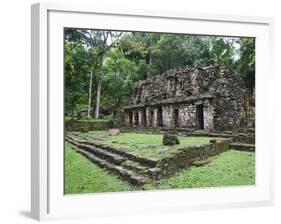 Mayan Ruins, Yaxchilan, Chiapas State, Mexico, North America-Christian Kober-Framed Photographic Print