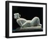 Mayan Statue of Chac Mool, from Chichen Itza, 11th Century-null-Framed Giclee Print
