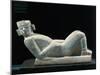 Mayan Statue of Chac Mool, from Chichen Itza, 11th Century-null-Mounted Giclee Print