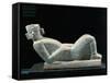 Mayan Statue of Chac Mool, from Chichen Itza, 11th Century-null-Framed Stretched Canvas